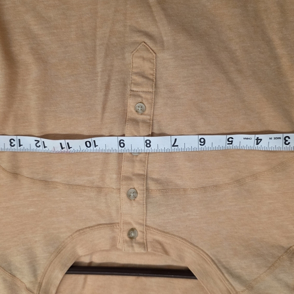 Marmot Women’s Henley Performance Top – Style M47760 – Size Medium (Yellow) - Picture 8 of 9